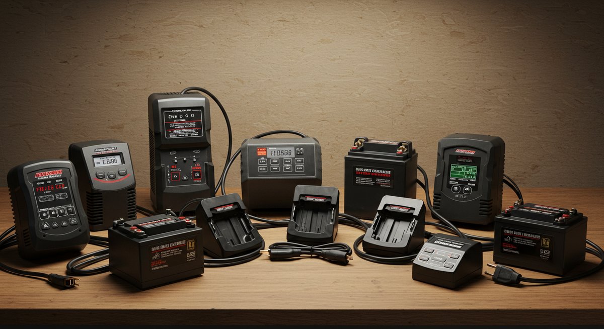 バイク バッテリーの充電 器