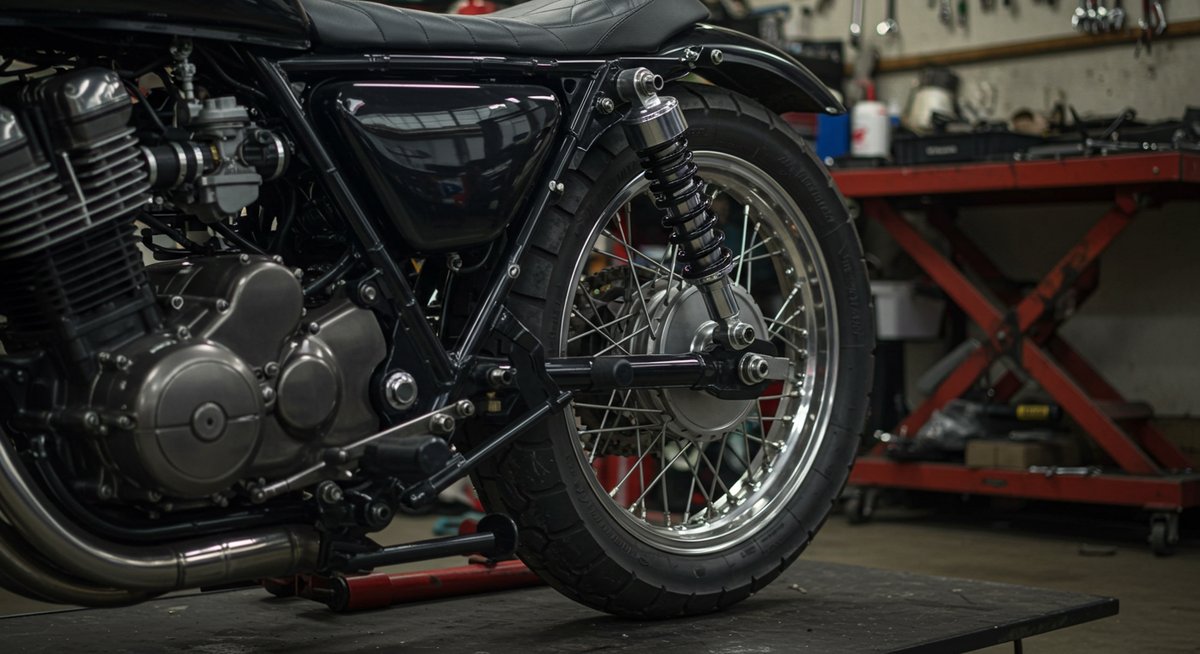 バイクのロー ダウン