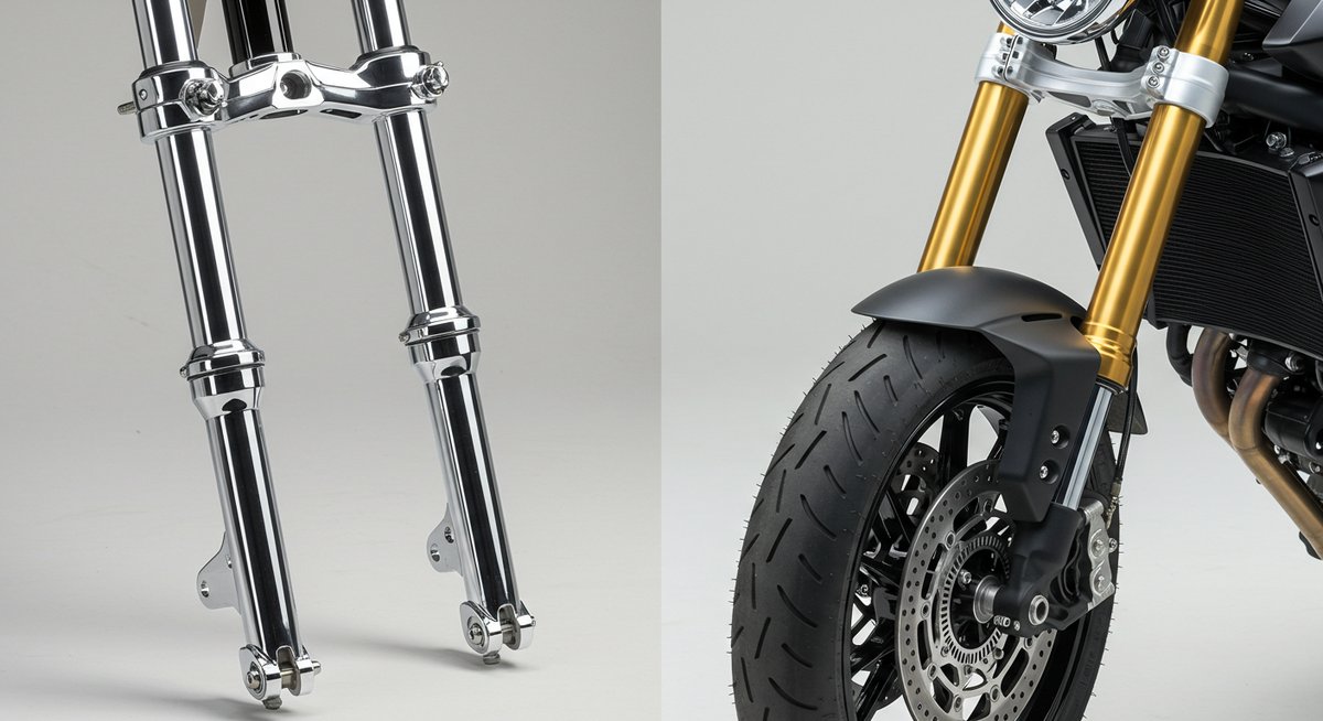 バイクのフロント フォーク