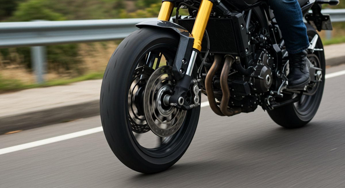 バイクのフロント フォーク