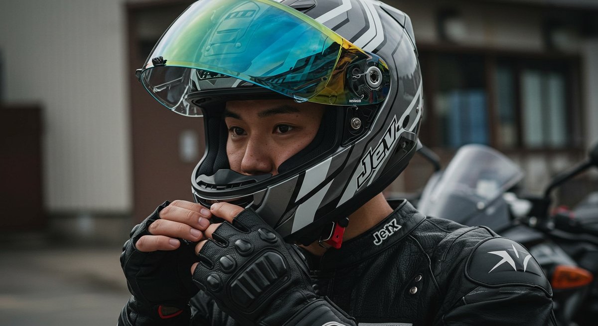 ジェット ヘルメットのシールド