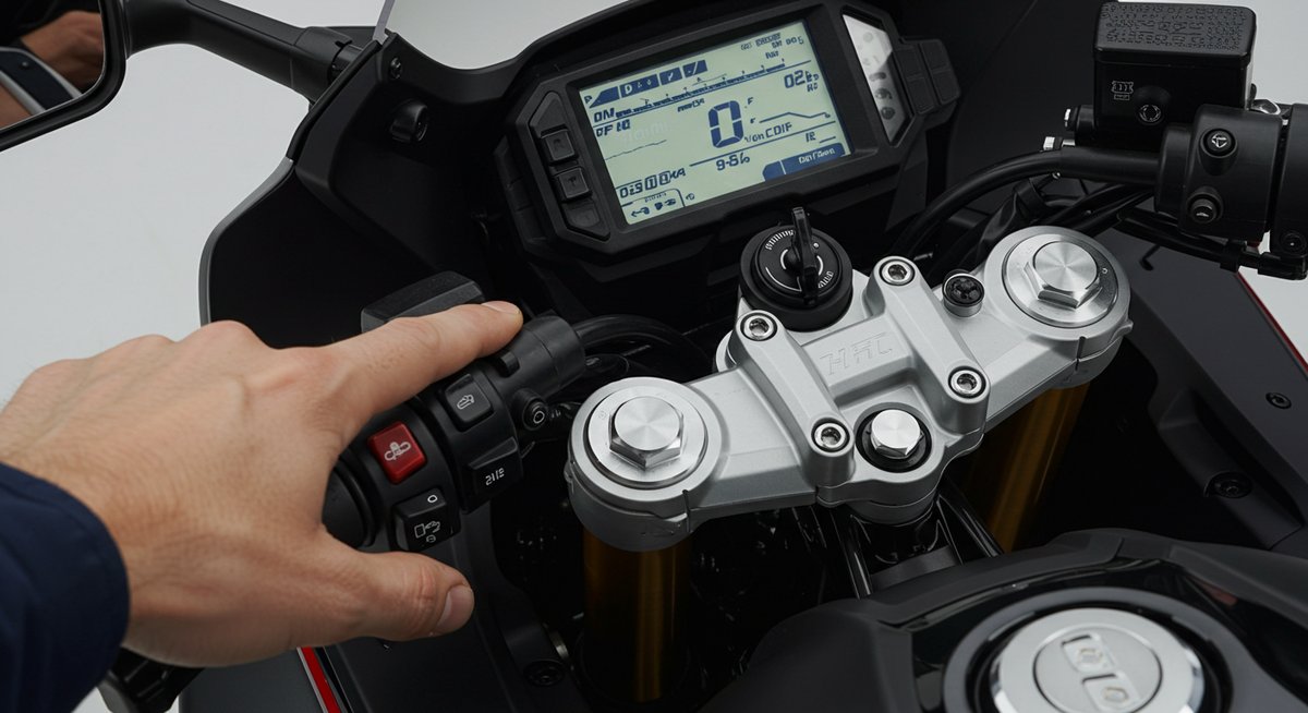 バイクのメーター