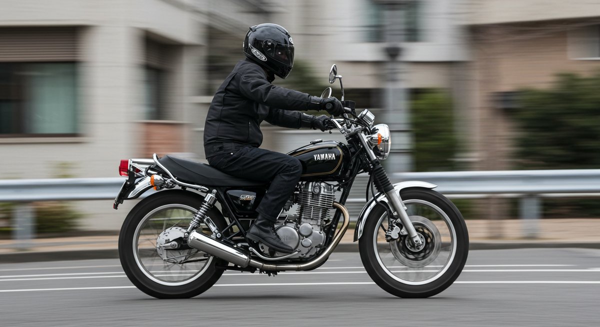 sr 400 ハンドル アップ