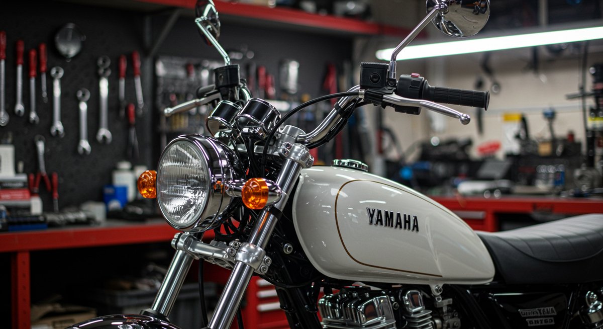 sr 400 ハンドル アップ