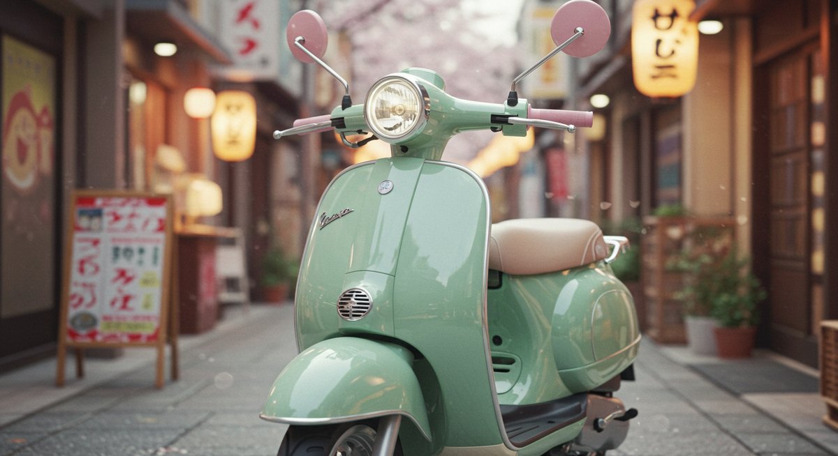 スクーター かわいい