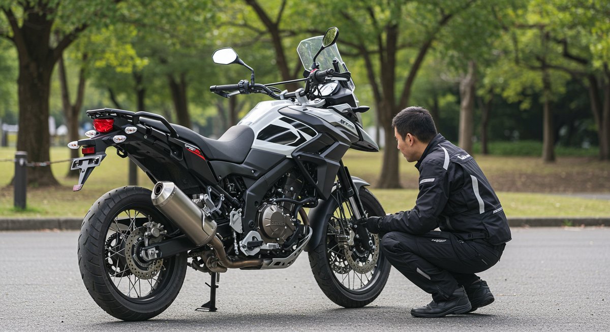 v ストローム 250の造り が ヤバイ