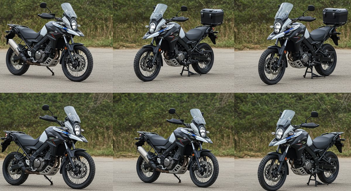 v ストローム 250 くちばし 外す